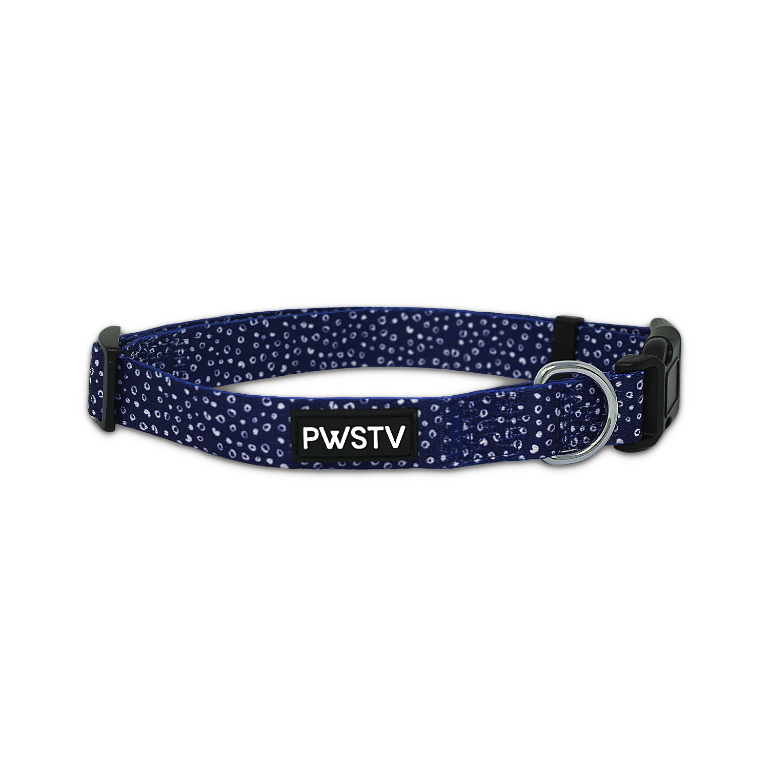 Navy Web Pet Collar - Mincer's of Charlottesville