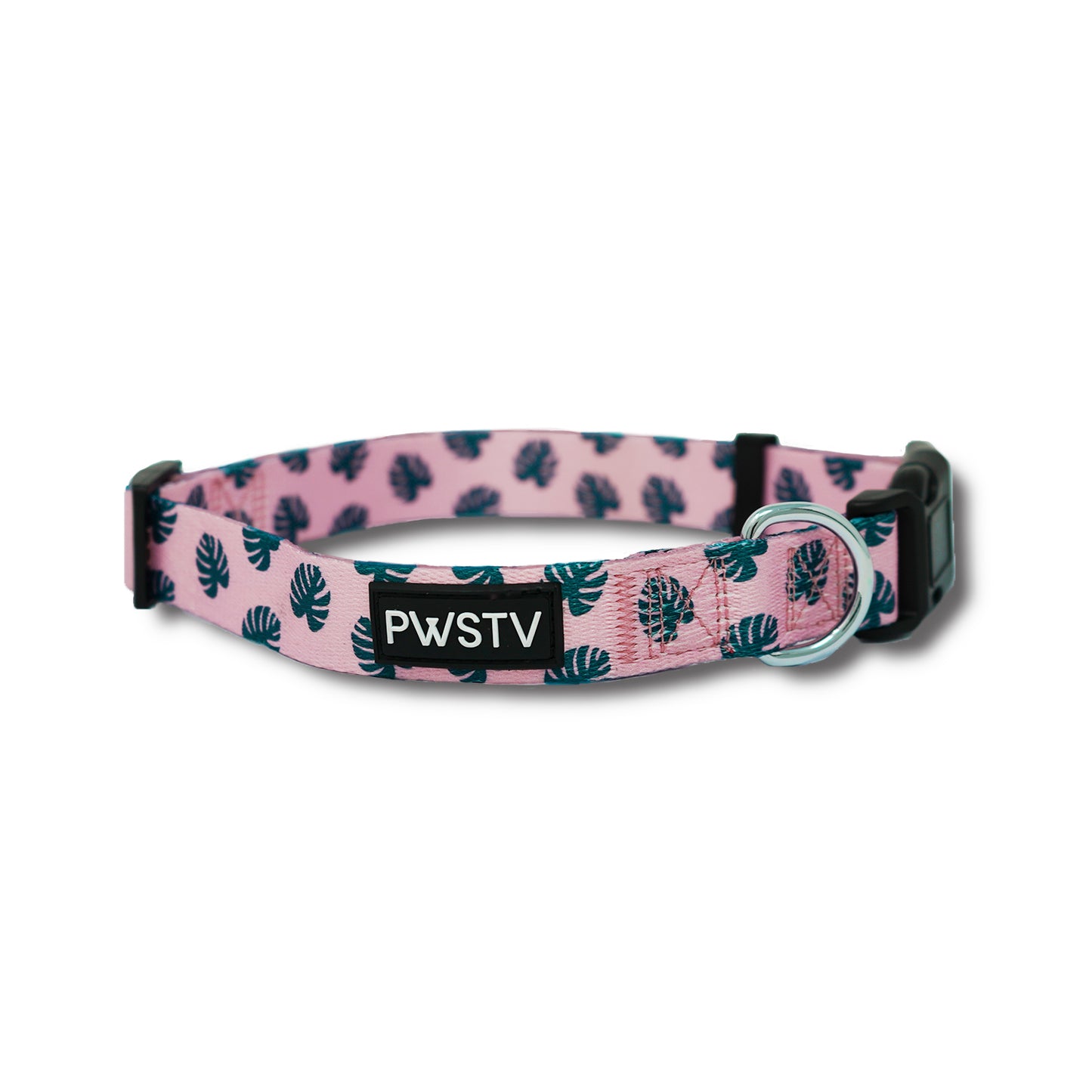 Pink Tropical Palms Collar